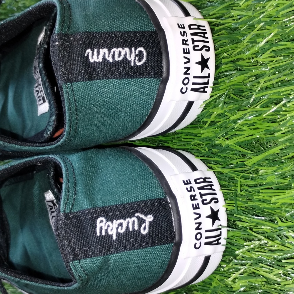 Converse Custom 🍀 Lucky Charm 🌈 All Star Unisex M7 W9 - Picture 7 of 11